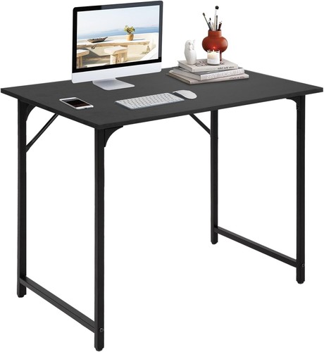 Metal frame computer desk - computer,