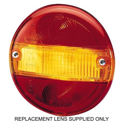 Lens combination rear light - combination,