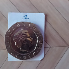 ELIZABETH II 2008 UNDATED 'MULE' 20p TWENTY PENCE