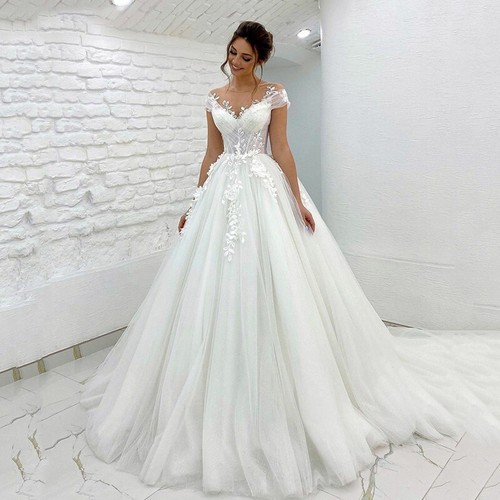 Elegant lace wedding dresses - lace,