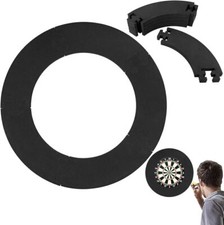 Protective Ring Dartboard For Darts Surround Wall Guard Protector Black New