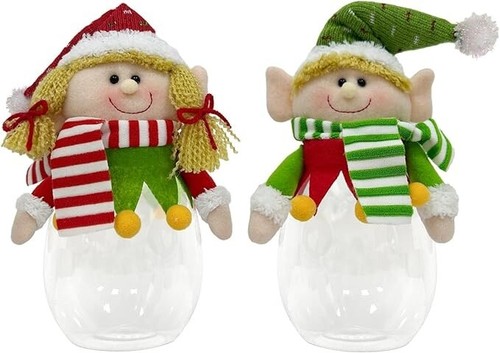 Set christmas candy jars - of,