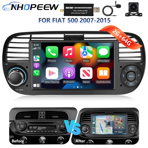 For fiat 500 2007 2015 - fiat,