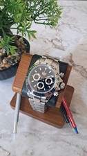 Custom Mod Watch - Steel Reverse Panda Chronograph - Seiko VK63 Movement