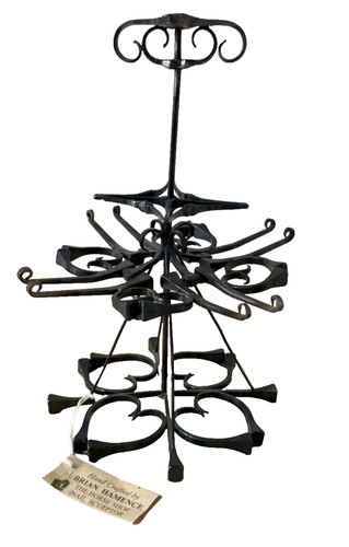 Hand crafted metal horseshoe - hand-crafted,