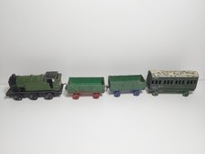 Dinky Toys No 19 Pre War Loco Train Mixed Goods Passenger