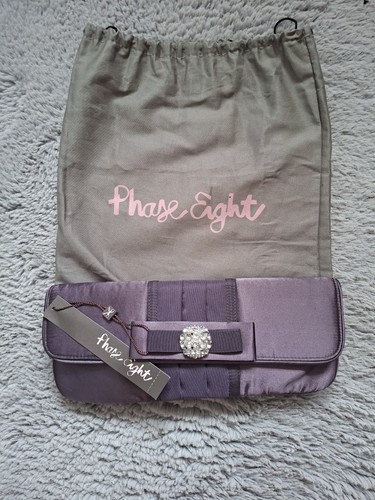 Phase eight purple clutch bag - eight,