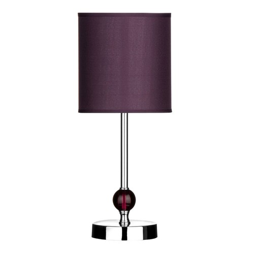 Chrome finish table lamp - finish,
