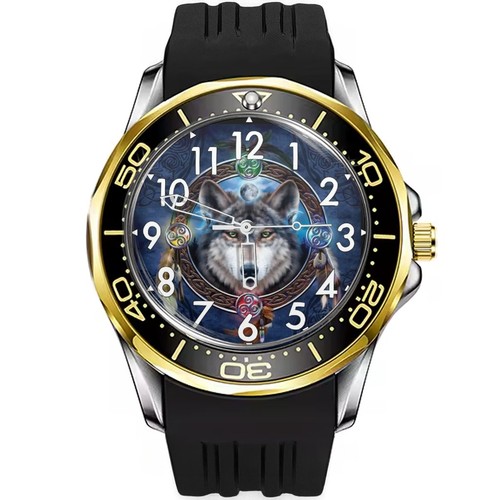 Alpha wolf tribal retro - wolf,