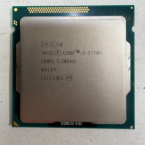 Intel sr0pl core 3770k - sr0pl, i7-3770k