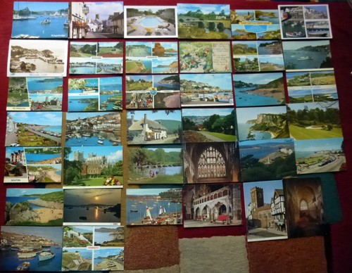 Job lot vintage postcards - vintage,