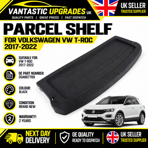 Black parcel shelf load cargo - parcel,
