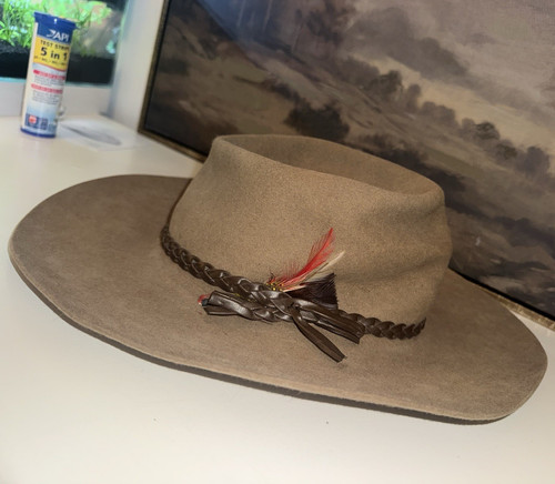 Akubra men brown felt - men’s,