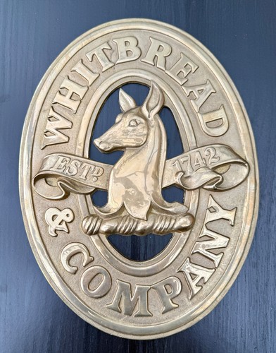 Vintage whitbread co brass - co,