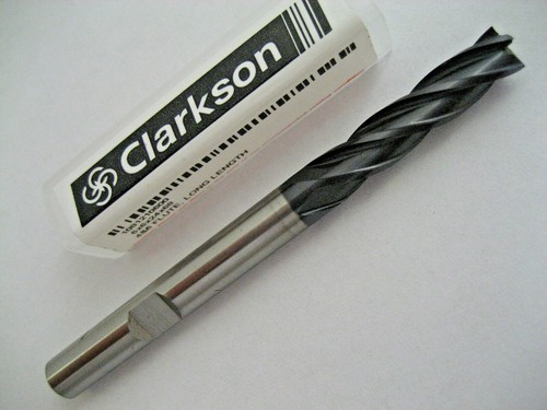 6mm cobalt end mill - end, long