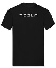 Tesla T Shirt -  Black Stealth