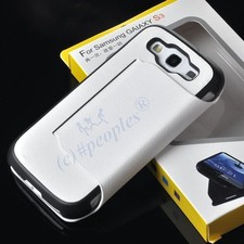 New White PU Leather Side Flip