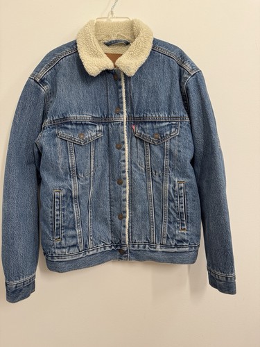 Levi women sherpa trucker - women's,