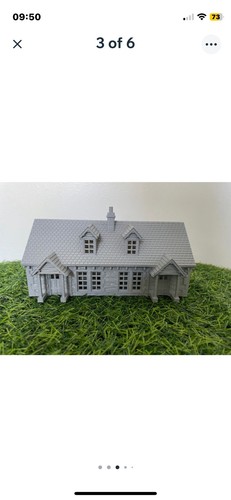 Model railway station - station, master