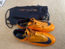 Nike Mercurial Vapor IV FG / Men’s 9 Size UK - Orange - Rare - CR7 Free kick 