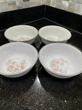 Denby Encore Soup Cereal Or Dessert Bowls Set of 4 Vintage Stoneware