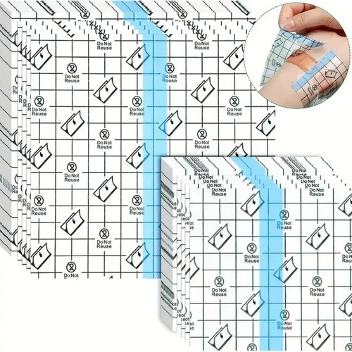 50pc transparent waterproof - 50pc,
