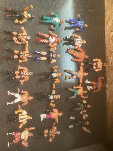 Wwf hasbro bundle figures - wwf,