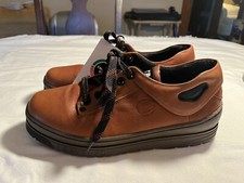 Travel Fox Sportivissime Brown Leather Lace Up Sneakers Men’s Size 8.5 *NWT*