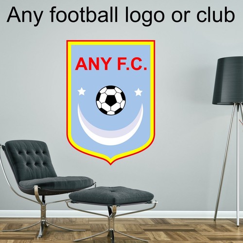 Any football club badge wall - football,