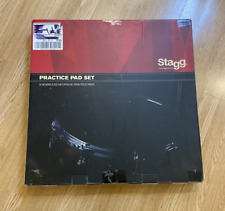 Rubber Practice Pad mute set 12 13 14 16 22 Unused rock drum kit like Remo Evans