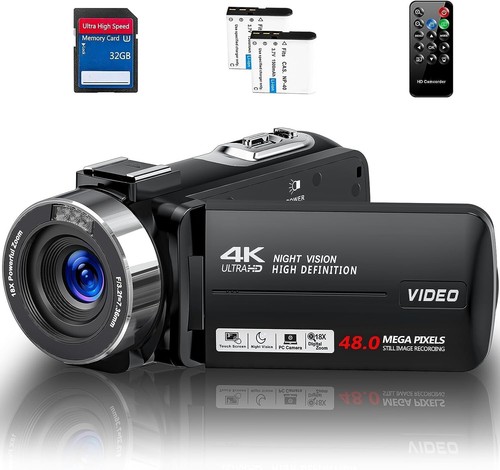 Video camera camcorder48mp - video,
