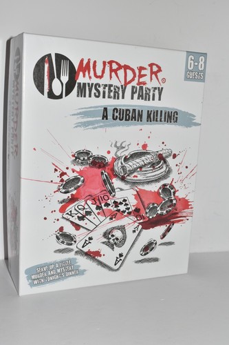 Murder mystery party a cuban - murder,