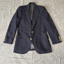 Bret Lawrence Navy Wool Two