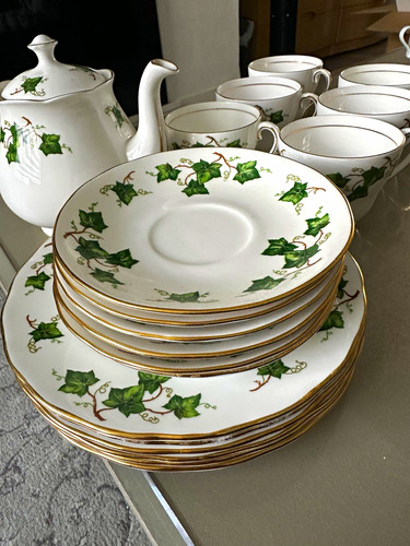 Colclough bone china - bone, floral