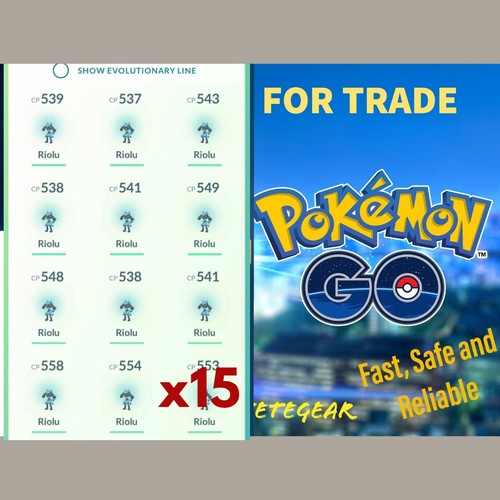 Pokemon bulk riolu - riolu, for