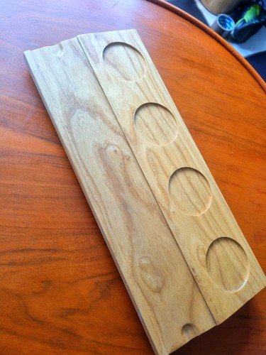 Beautifully solid oak whiskey - solid,