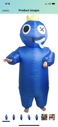 Blue rainbow friends - rainbow,