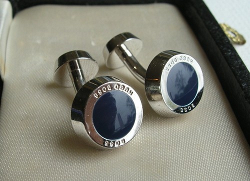 Genuine hugo boss cufflinks - genuine,