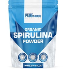 Organic Spirulina Powder high In Protein Cleanse & Detox Energy Immunity Booster