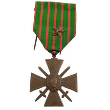 z10/10/2025 (REF28798) Military Medal War Cross 14/18 WW1 FRENCH MEDAL