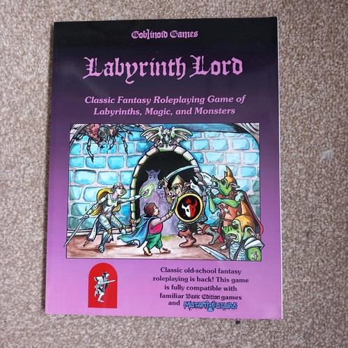 Labyrinth lord classic - lord, rpg
