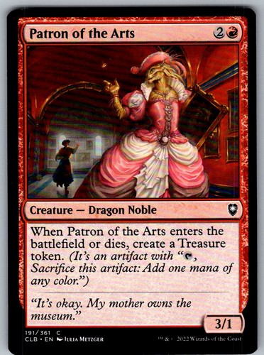 Mtg tcg patron the - the, arts