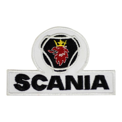 Scania logo patch - scania, iron