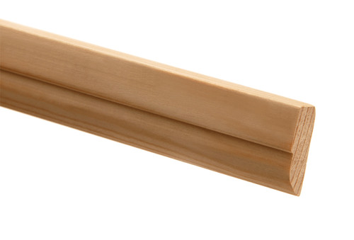 Pine timber door - pine, stop