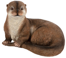 Otter Ornament Resin Statue