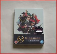 KINGSMAN THE SECRET SERVICE - UK HMV EXCLUSIVE BLU-RAY STEELBOOK * NEW - READ !