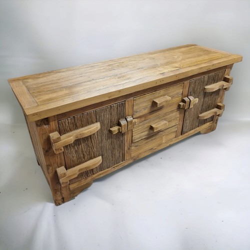 Sideboard solid wood - sideboard, teak