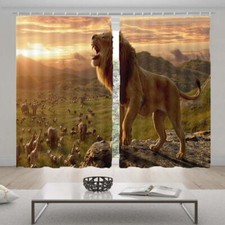 Lion's Ladder Grass 3D Curtain