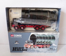 CORGI 13902 HEAVY HAULAGE FODEN S21 PLATFORM LORRY & DIESEL TANK LOAD M.BXD 1:50