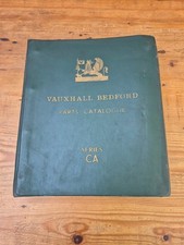 Original Vauxhall Bedford Parts Catalogue SERIES CA 